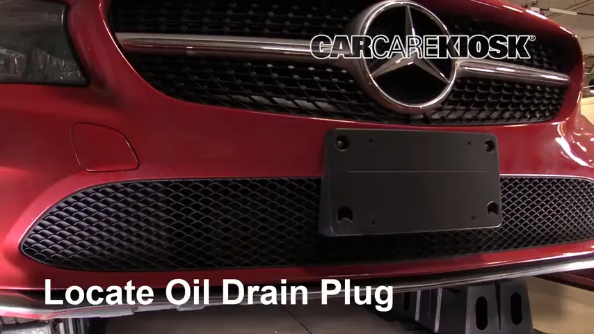 2018 Mercedes-Benz CLA250 4Matic 2.0L 4 Cyl. Turbo Oil Change Oil and Oil Filter